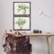 Stupell Industries Vase of Hardy Green Foliage 2 pc Framed Floater Canvas Wall Art Set Design by Lanie Loreth